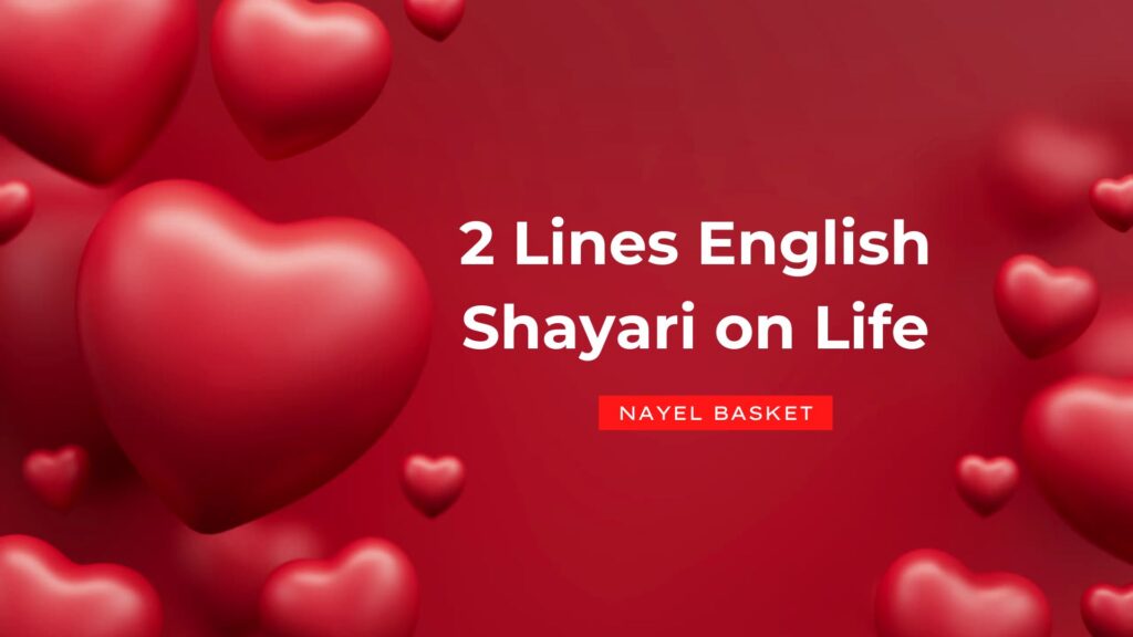 2 Lines English Shayari on Life