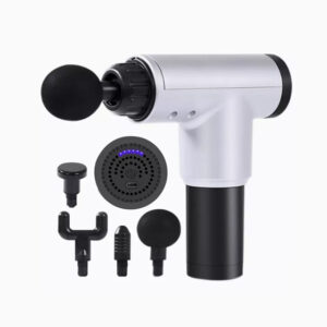 Battery Powered Rechargeable KH-320 Handheld Muscle Massagers (Silver)