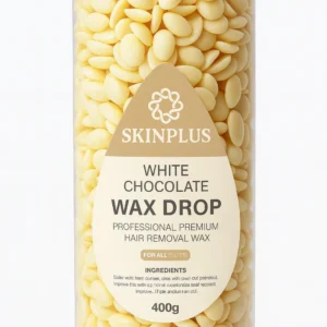 White Chocolate Hard Wax Beans – 400g | Professional Stripless Hair Removal