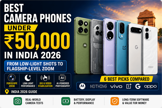 Best Phone Under ₹50,000 for Content Creators